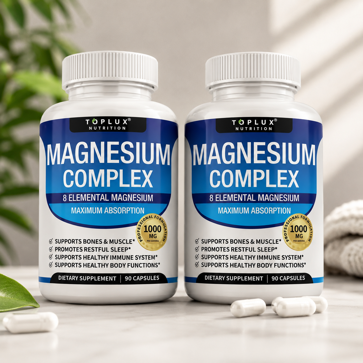 Magnesium Complex 8 Essential Magnesium Supplement Fitness Edible IMMUNITY